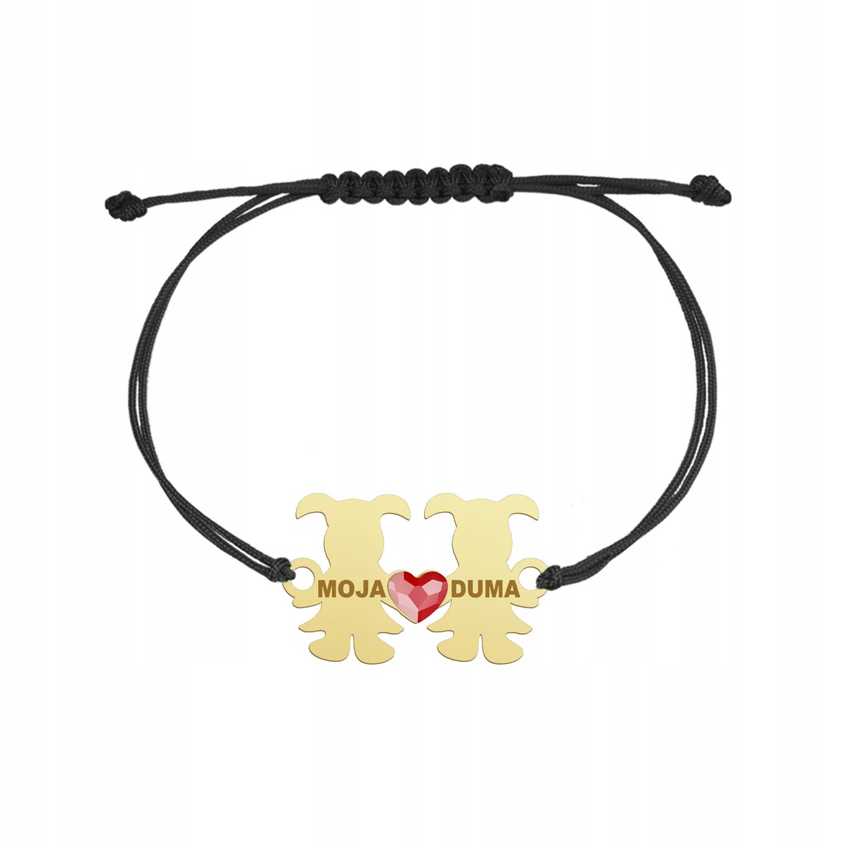 Bransoletka Pozłacana z Dziećmi Córki DEDYKACJA GR