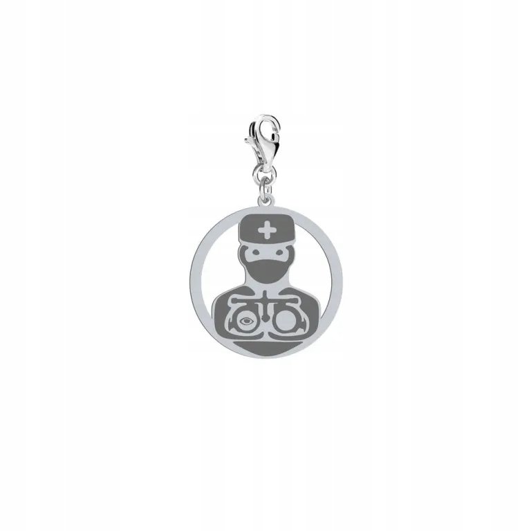 Charms Okulista Lekarz srebro GRAWER GRATIS