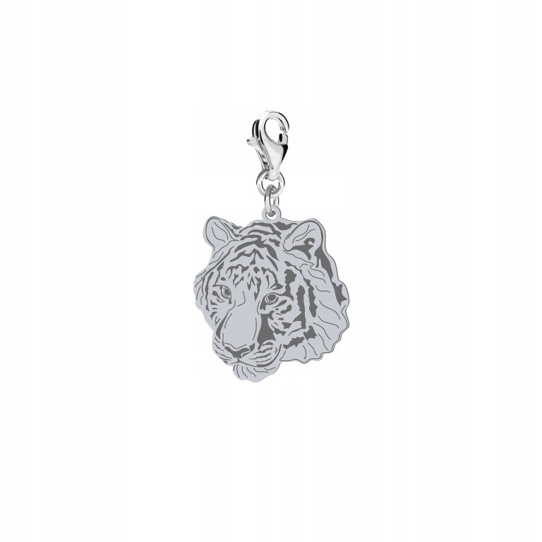 Srebrny Charms TYGRYS DEDYKACJA GRATIS