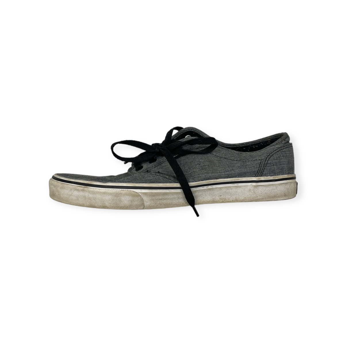 Sznurowane buty trampki męskie szare Vans 44