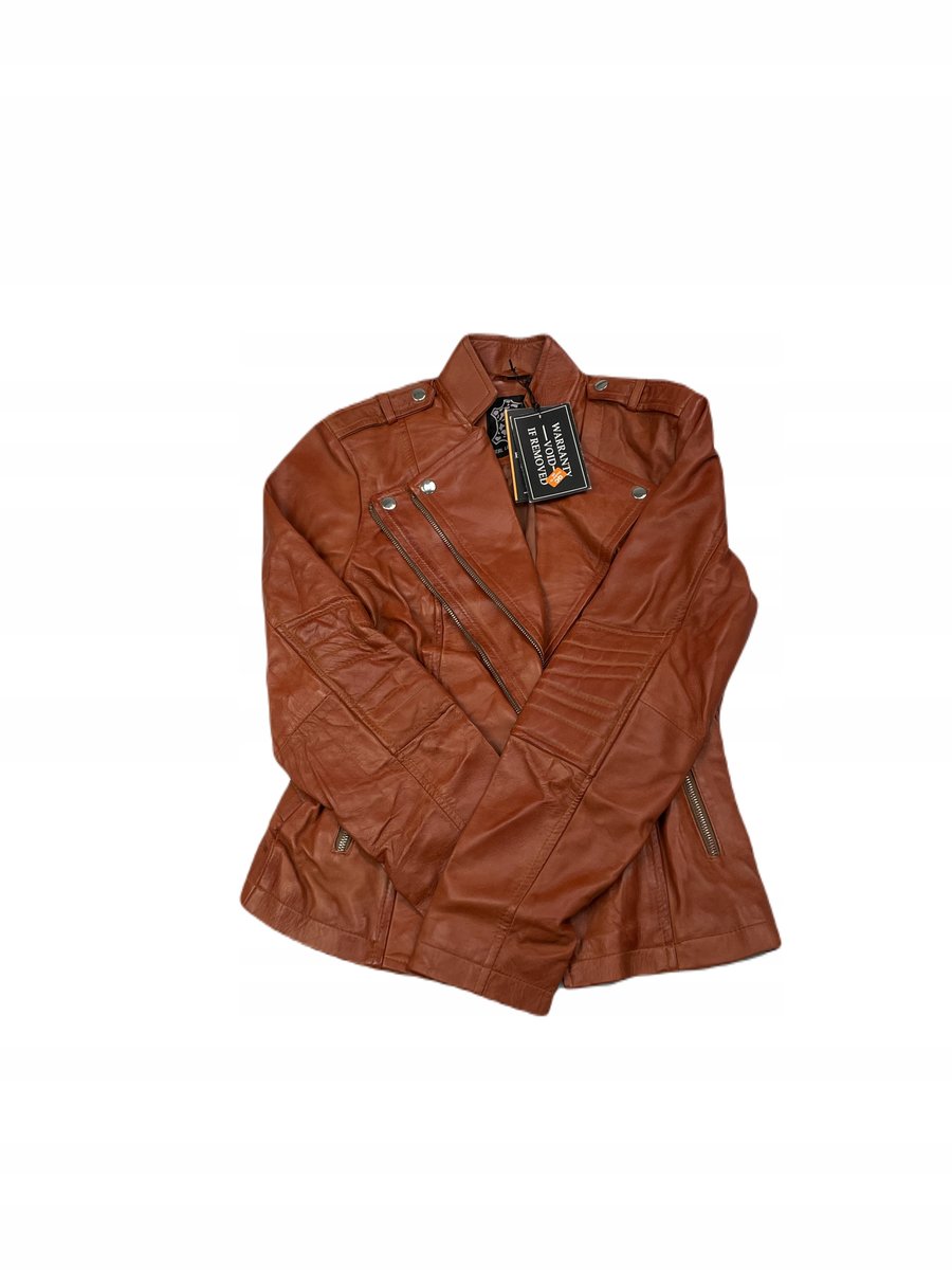 Skórzana kurtka damska REAL LEATHER M