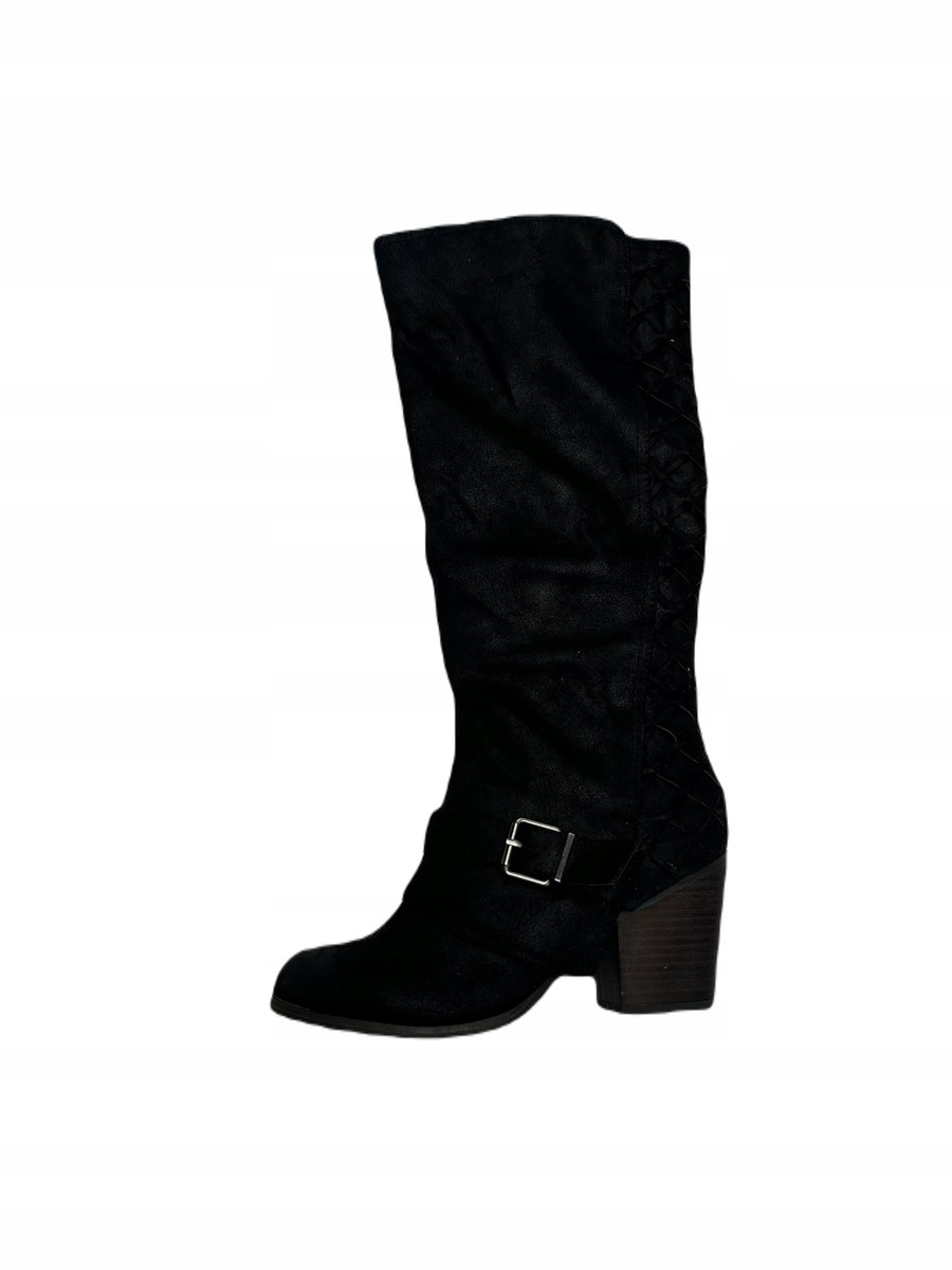 Kozaki damskie do kolan słupek Fergalicious 36,5