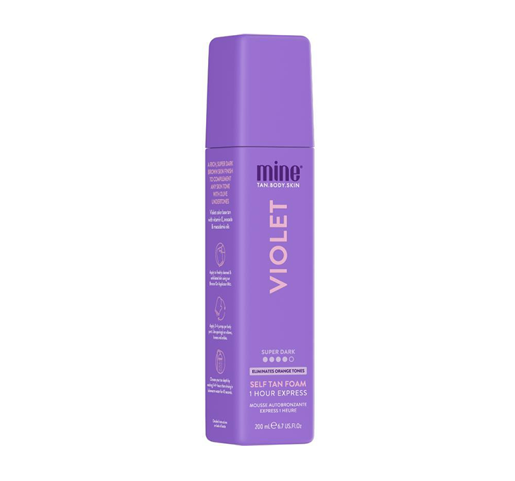 TANEXPERT MINETAN VIOLET PIANKA SAMOOPALAJĄCA 200ML