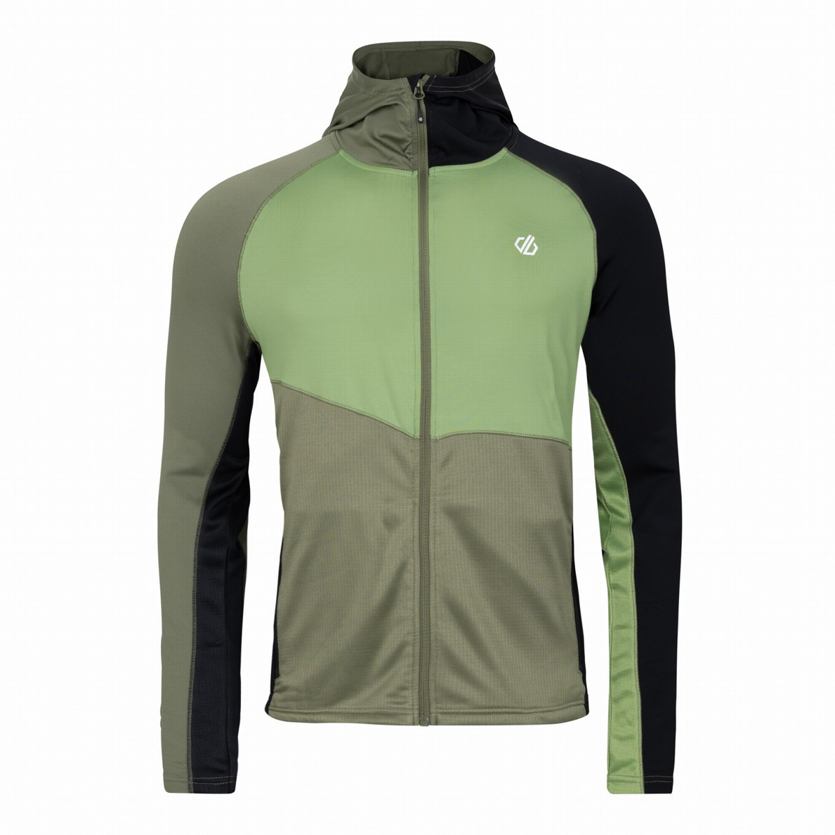 Męska bluza Dare 2b Assimilate III Core Stretch Rozmiar: L / Kolor: zielony/czarny