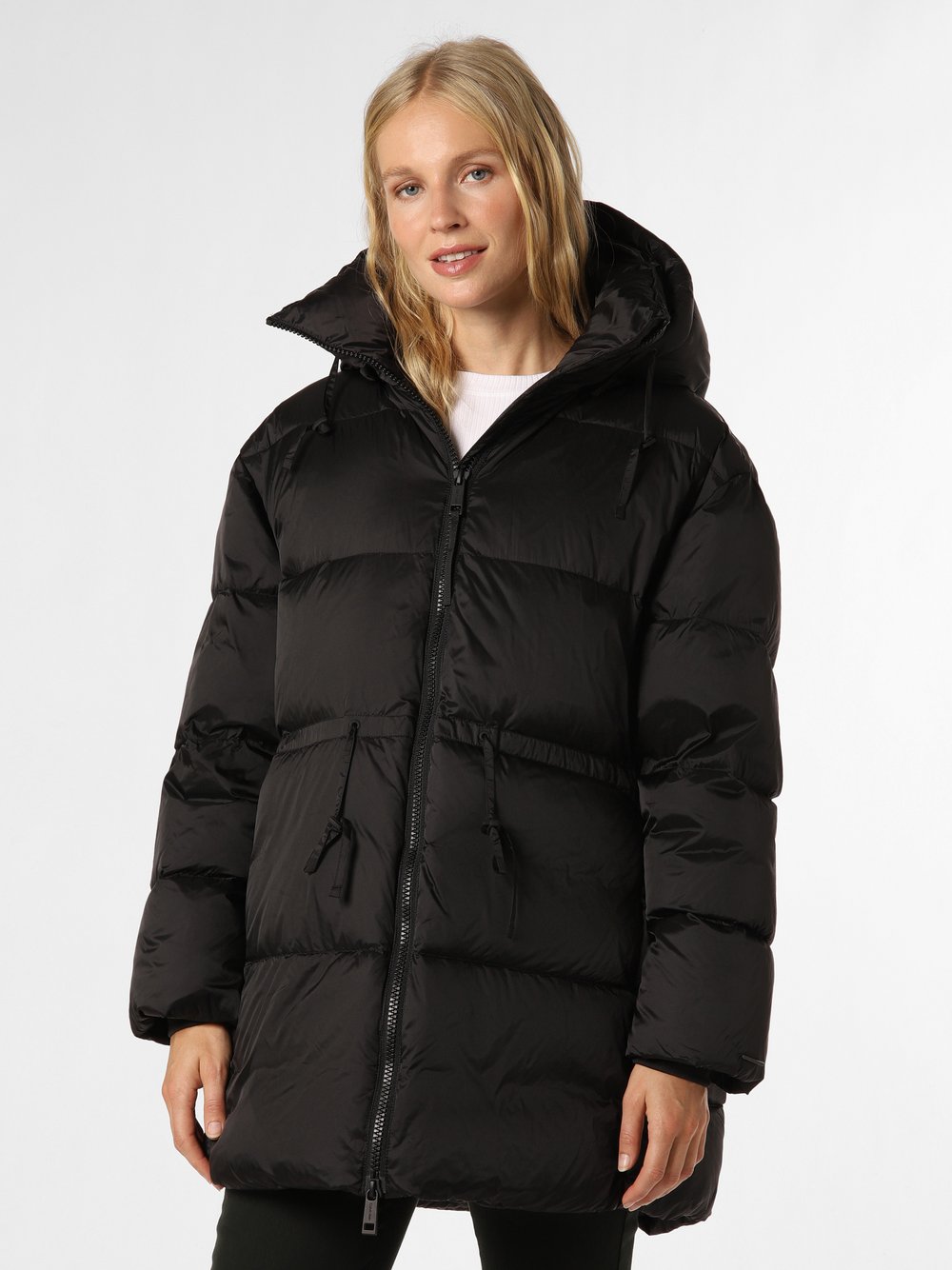 Calvin Klein Damska kurtka puchowa Kobiety czarny jednolity, M