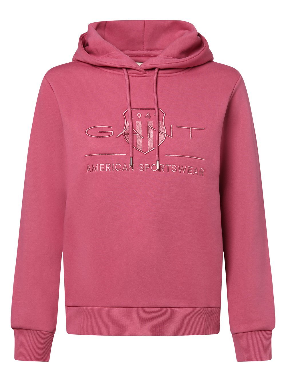 Gant Damska bluza z kapturem Kobiety Bawełna lila jednolity, L