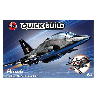 AirFix Model plastikowy QUICK BUILD BAe Hawk + EKSPRESOWA J6003