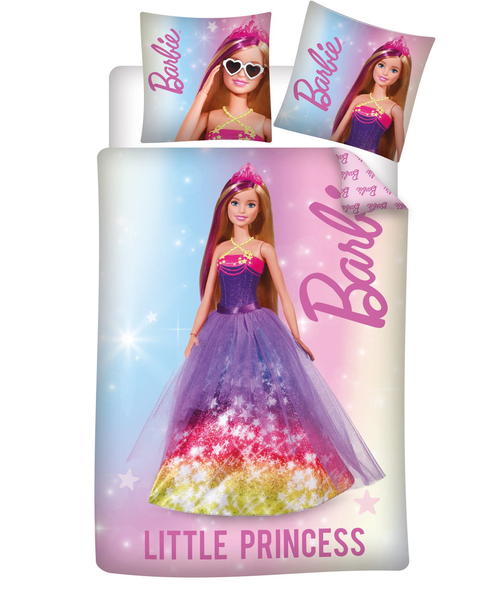 Pościel 100x135  Barbie Jednorożec  Bawełna