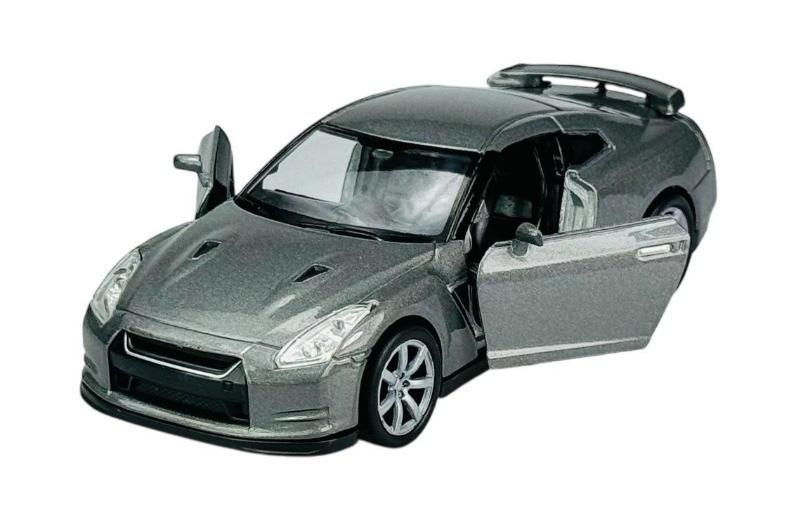 WELLY NISSAN GT-R SREBRNY 1:34 43632