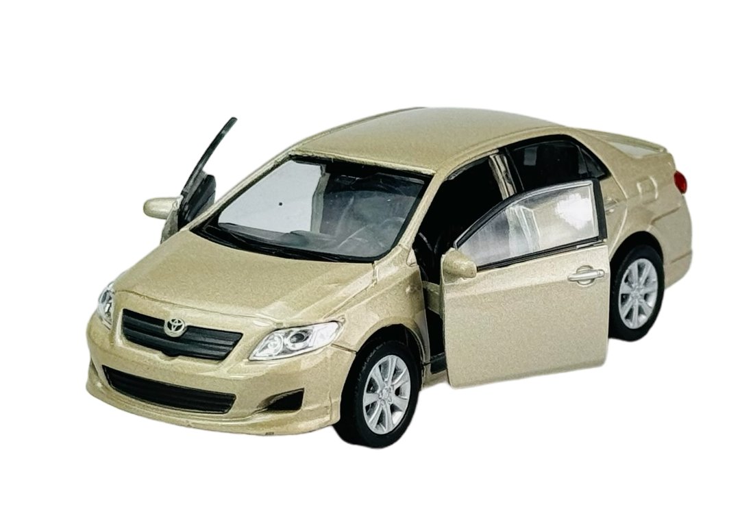 WELLY 2009 TOYOTA COROLLA ZŁOTY 1:34 43608