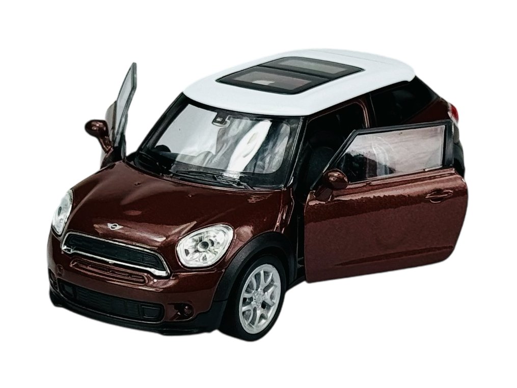 WELLY MINI COOPER S PACEMAN CIEMNY CZERWONY 1:34 43685