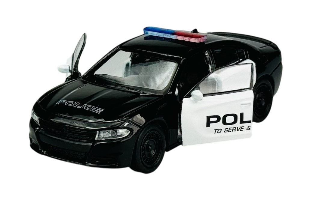 WELLY 2016 DODGE CHARGER R/T POLICJA 1:34 43742