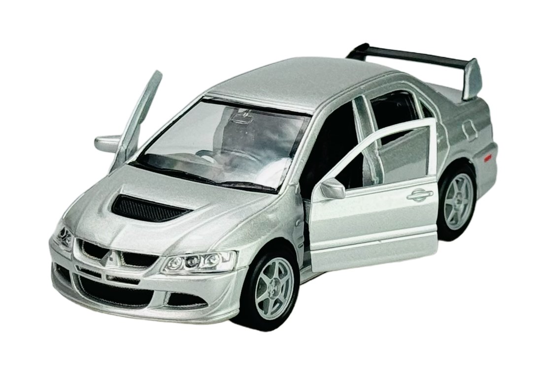 WELLY MITSUBISHI LANCER EVOLUTION VIII SREBRNY 1:34 42338