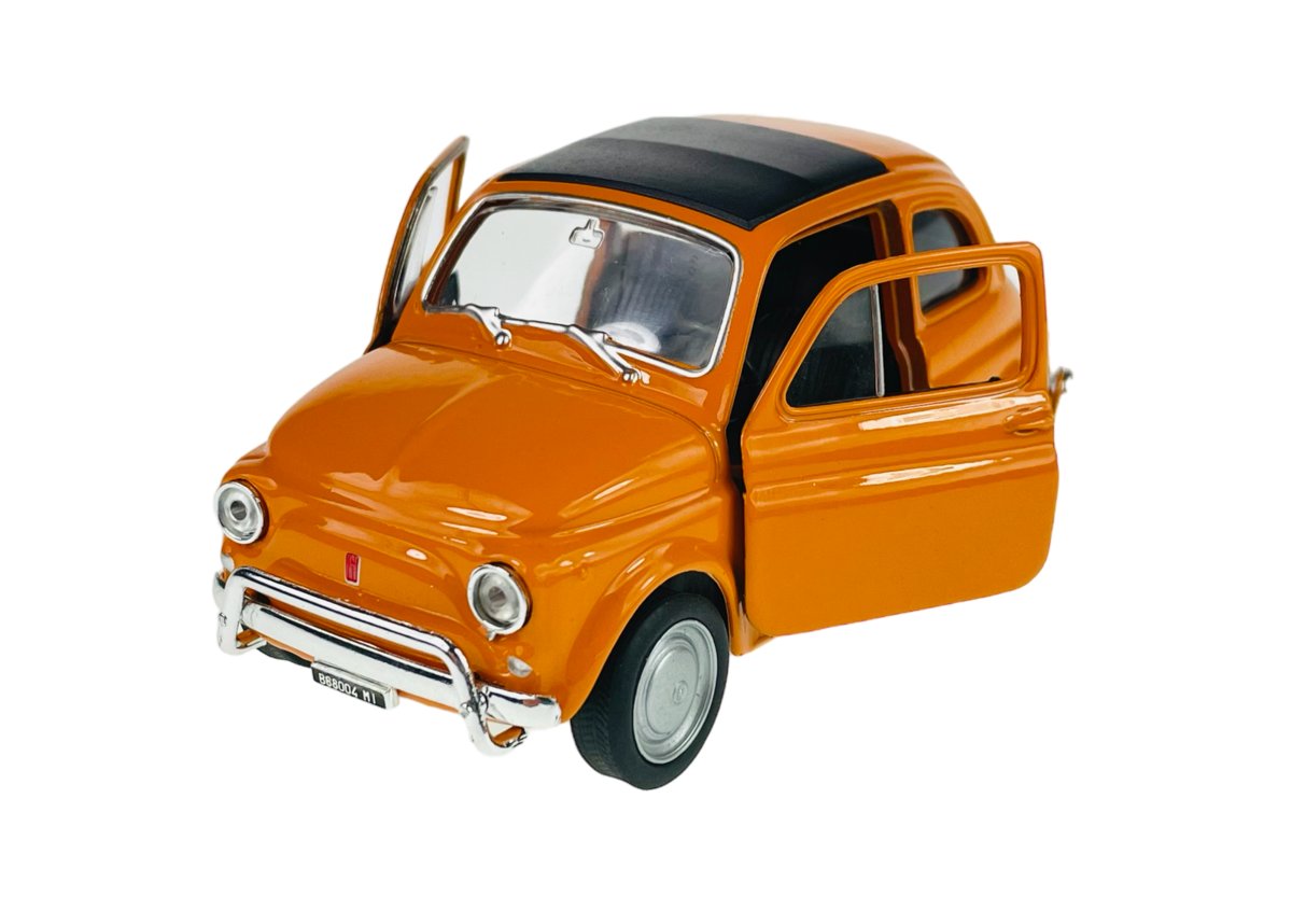 WELLY OLD TIMER FIAT NUOVA 500 POMARAŃCZOWY 1:34 43606