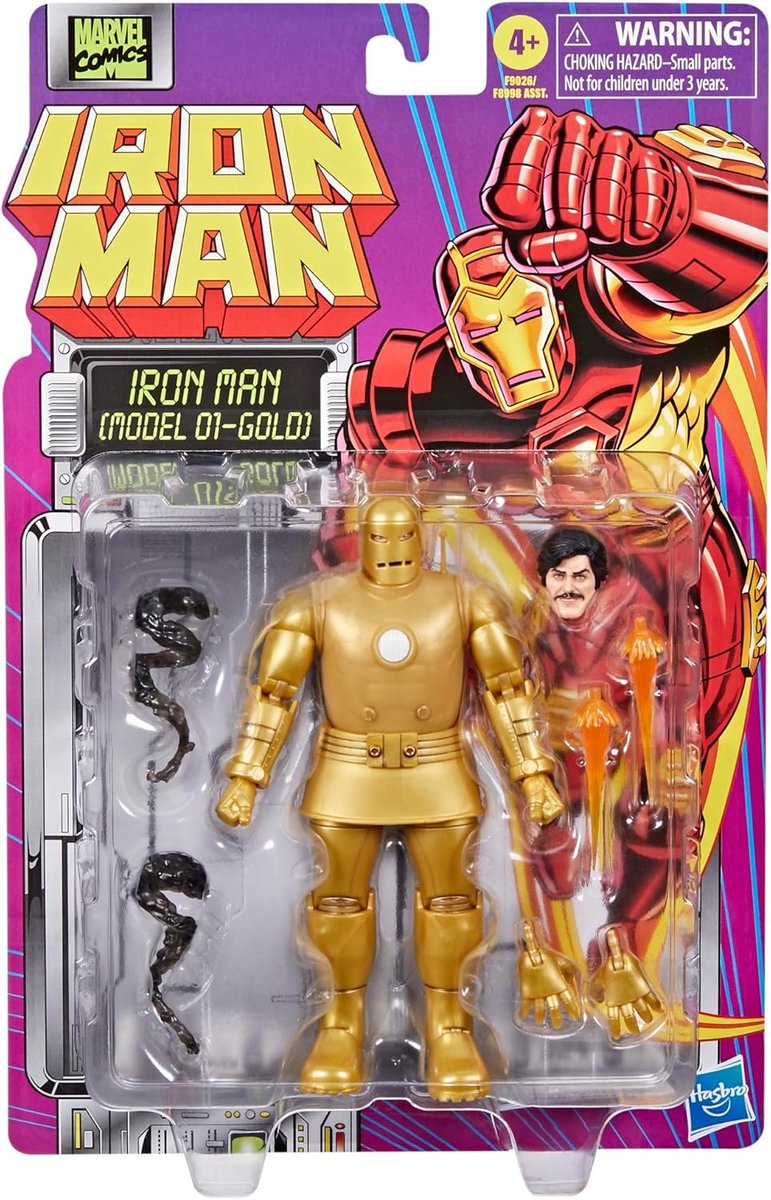 IRON MAN Figurka 17 cm Model 01-GOLD Hasbro Marvel