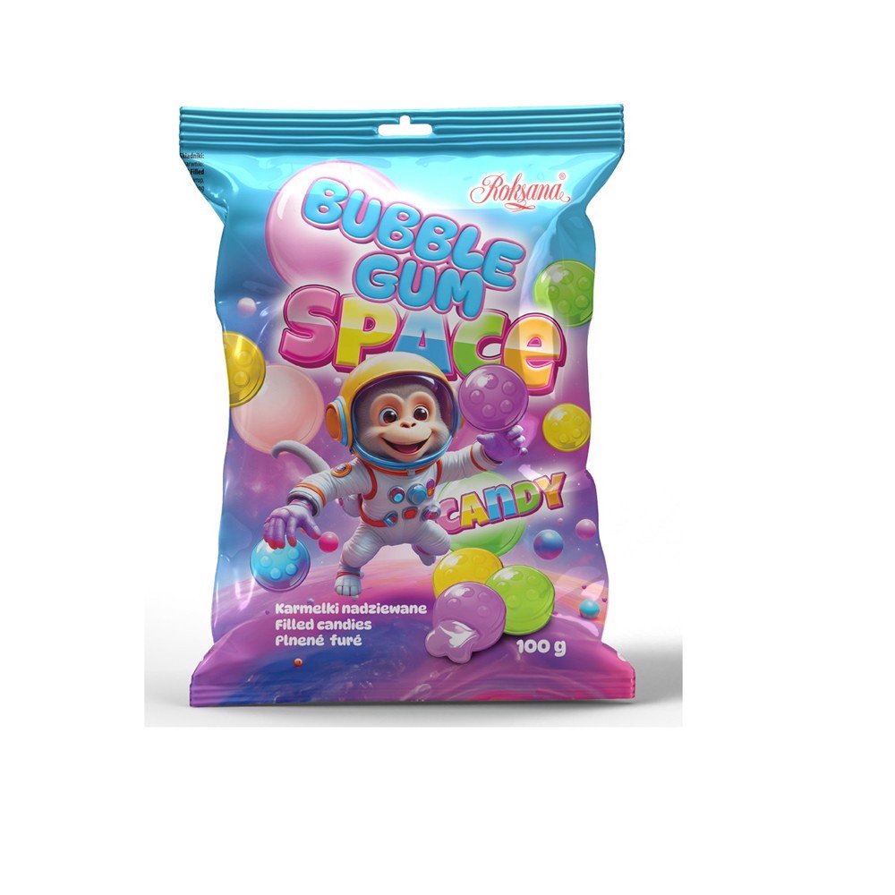 ROKSANA CUKIERKI KARMELKI GUMA BALONOWA 100G