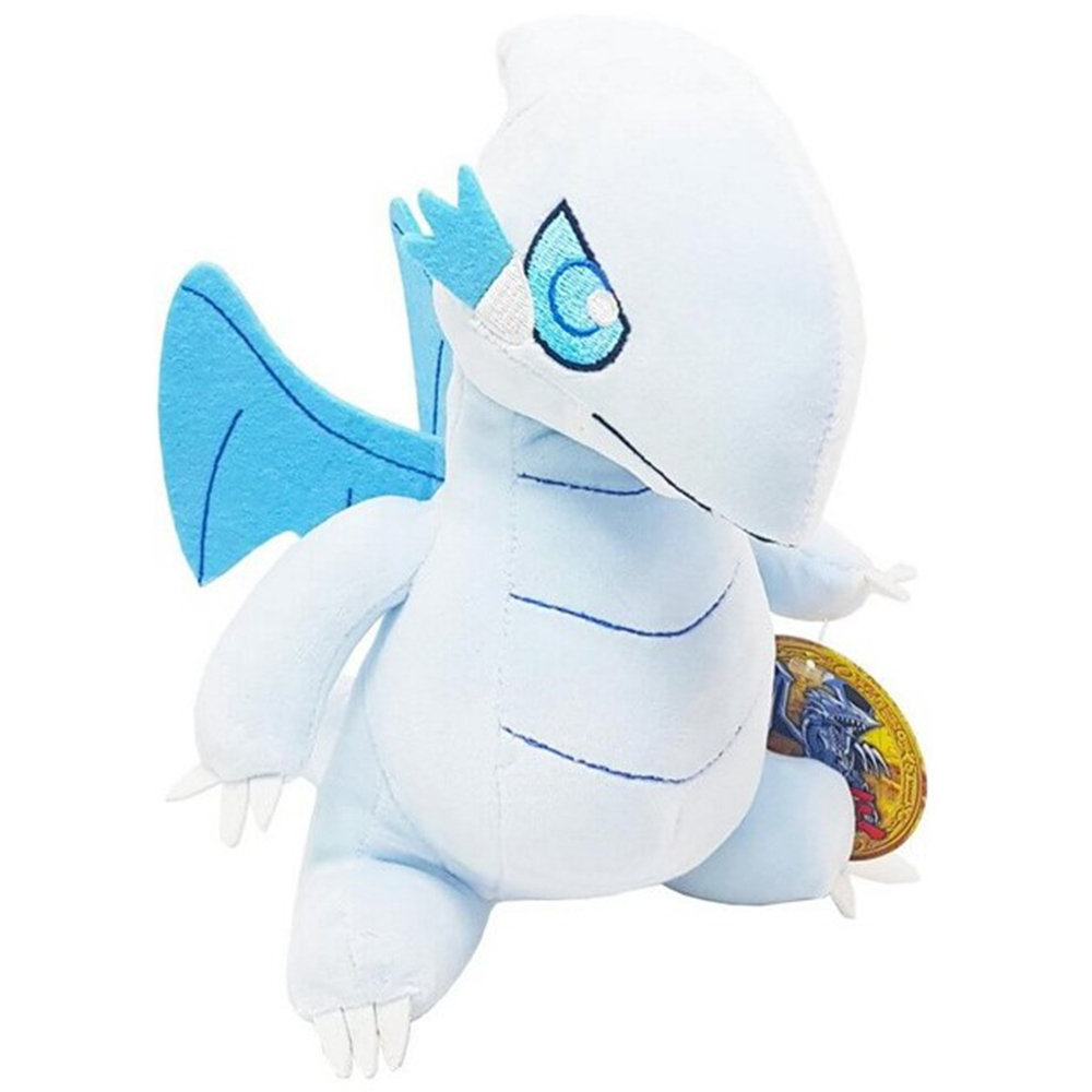 Yu-Gi-Oh! Oryginalny Niebieskooki Smok Pluszak 20 cm Blue Eyes White Dragon