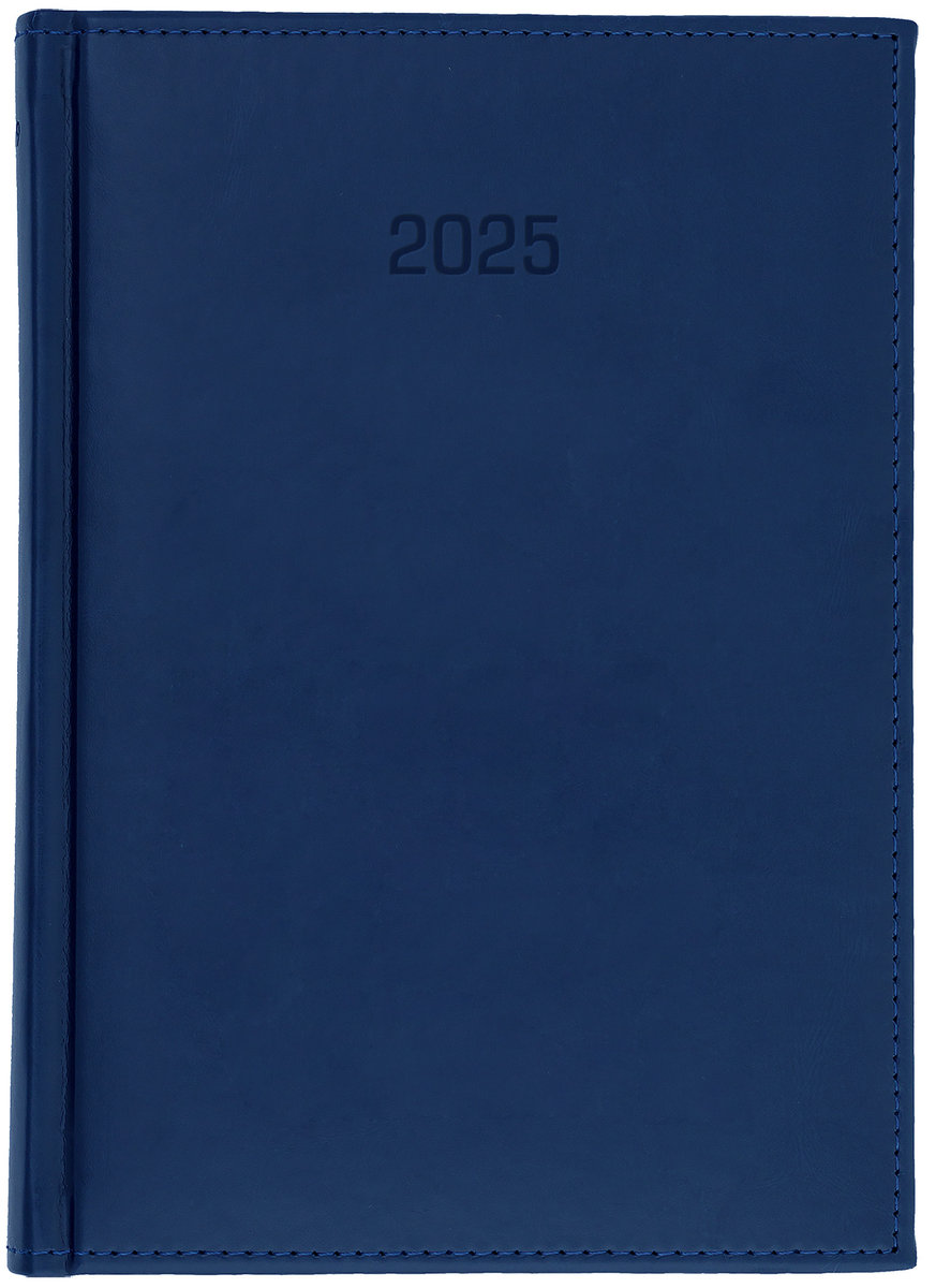 Kalendarz 2025. A5T Vivella. Granatowy