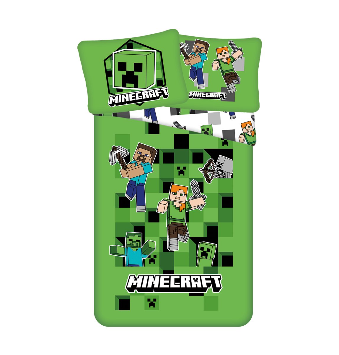 Pościel licencyjna Minecraft 140x200 Jerry Fabrics