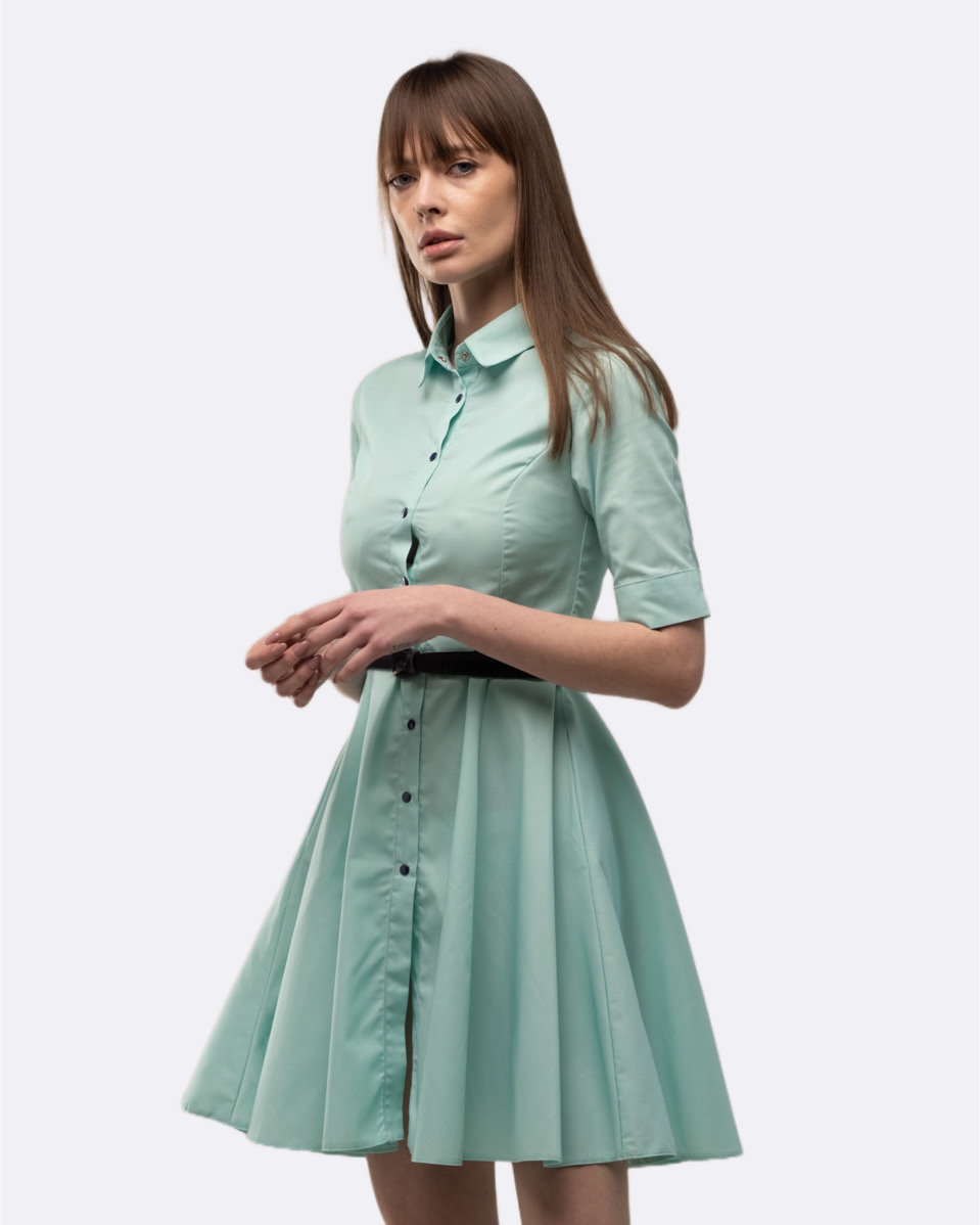 Sukienka medyczna In White 119 (44 r.), tiffany