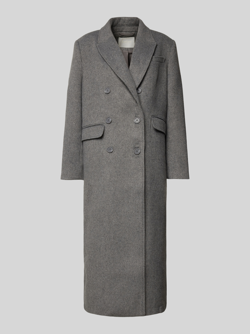 Płaszcz z kołnierzem z połami model ‘Kitty’