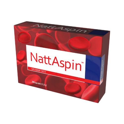 NattAspin dla układu krwionośnego, 30 kapsułek