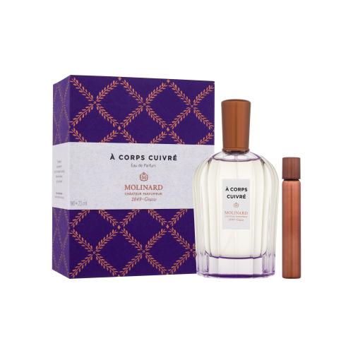 Molinard La Collection Privée À Corps Cuivré Zestaw woda perfumowana 90 ml + dezodorant w kulce 7,5 ml