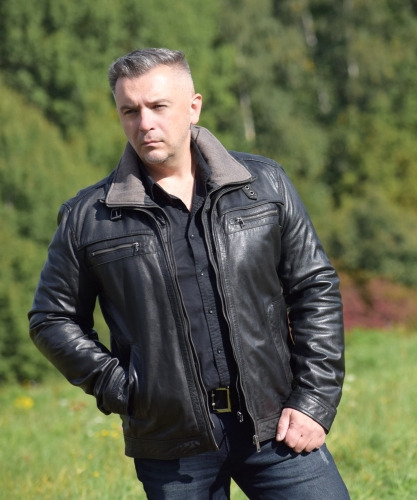 Kurtka skórzana - Brad New