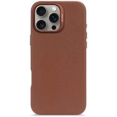 Etui DECODED Leather Case MagSafe do Apple iPhone 16 Pro Max Brązowy | Bezpłatny transport