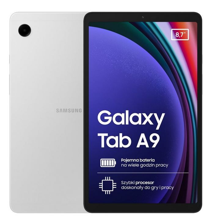 Samsung Galaxy Tab A9 8.7 64GB srebrny SM-X110N