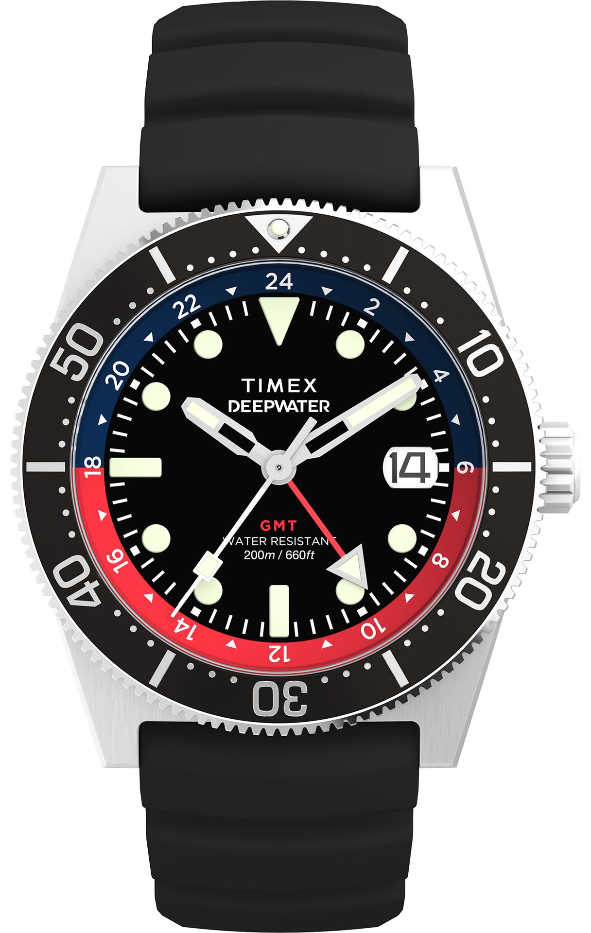 Zegarek Timex TW2W75000 Deepwater Reef GMT 40mm