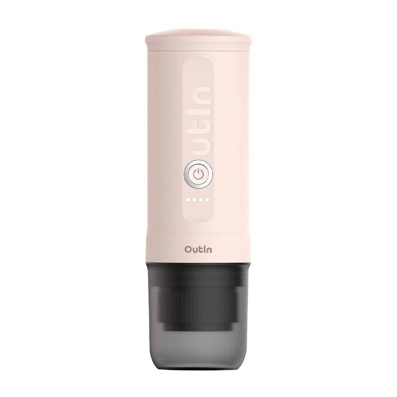 OUTIN Nano Espresso Maker ROSE QUARTZ