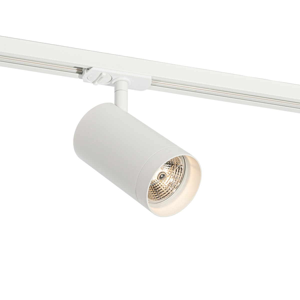 QAZQA Nowoczesny reflektor biały do systemu szynowego jednofazowego 70mm - Iconic Jeana Luxe