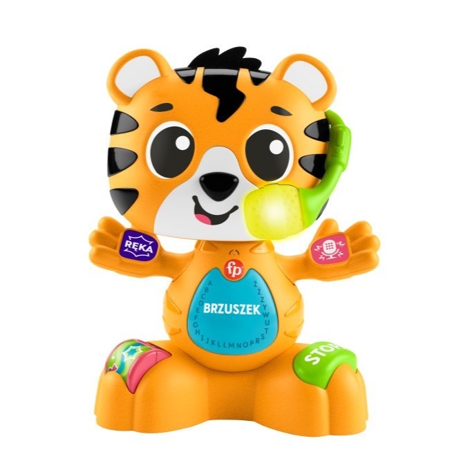 Fisher-Price, Link Squad, Tygrysek Taniec i nauka, zabawka edukacyjna