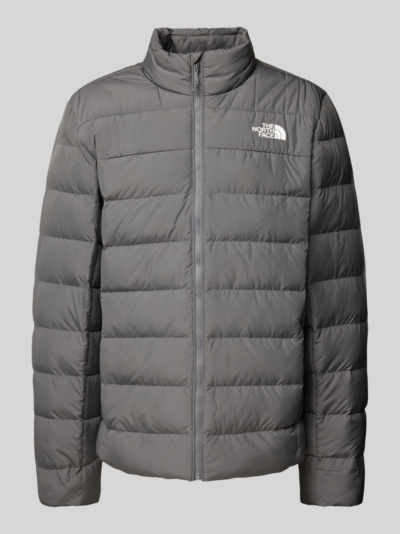 Kurtka pikowana z nadrukiem z logo model ‘ACONCAGUA’