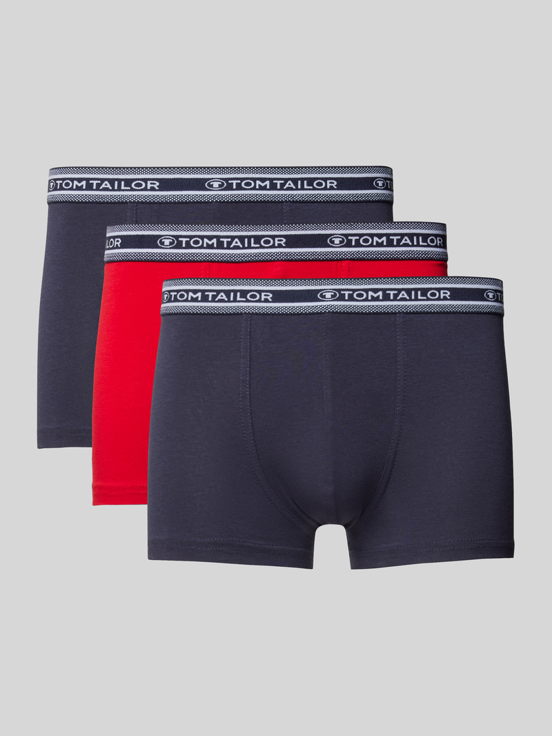 Obcisłe bokserki o kroju regular fit w zestawie 5 szt. z miękkiej bawełny z elastycznym pasem z logo