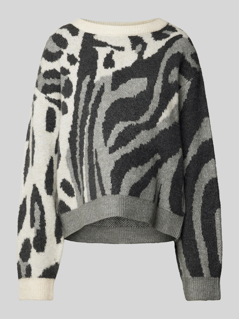Sweter z okrągłym dekoltem model ‘KAI’