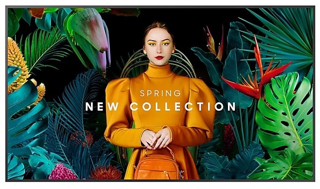 Samsung QB55C 55” Smart Signage 4K 350 nit, Edge LED, Tizen