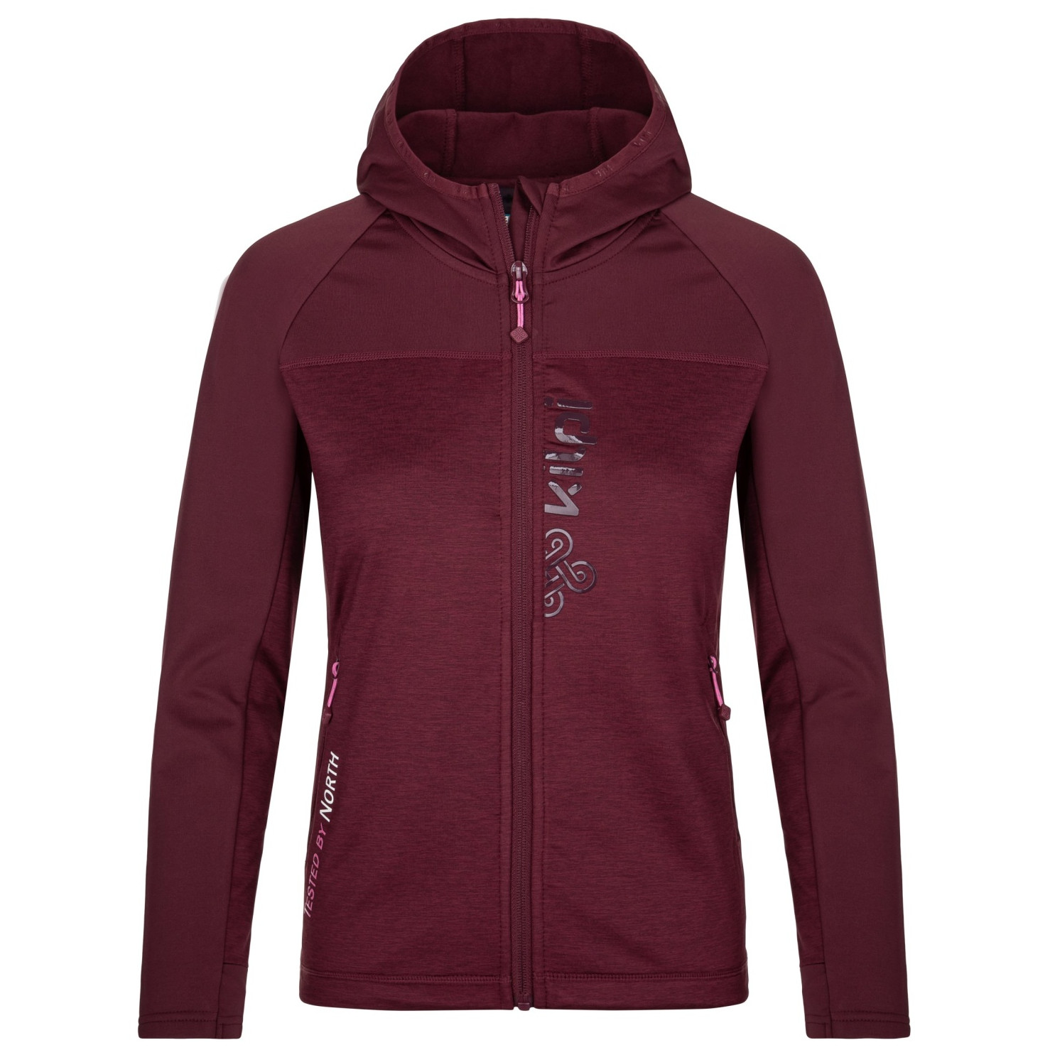 Bluza damska Kilpi Layana-W (2023) Rozmiar: L / Kolor: czerwony