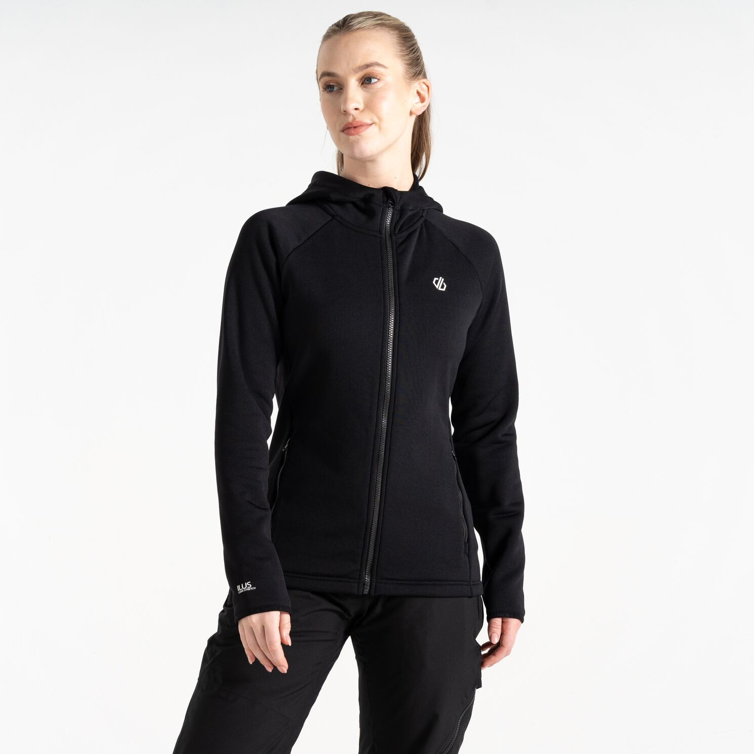 Bluza damska Dare 2b Density Core Stretch Rozmiar: XS / Kolor: czarny