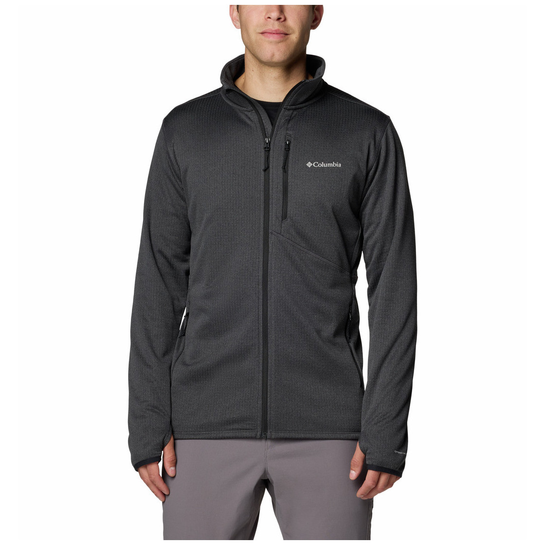 Męska bluza Columbia Park View™ Fleece Full Zip Rozmiar: XXL / Kolor: czarny