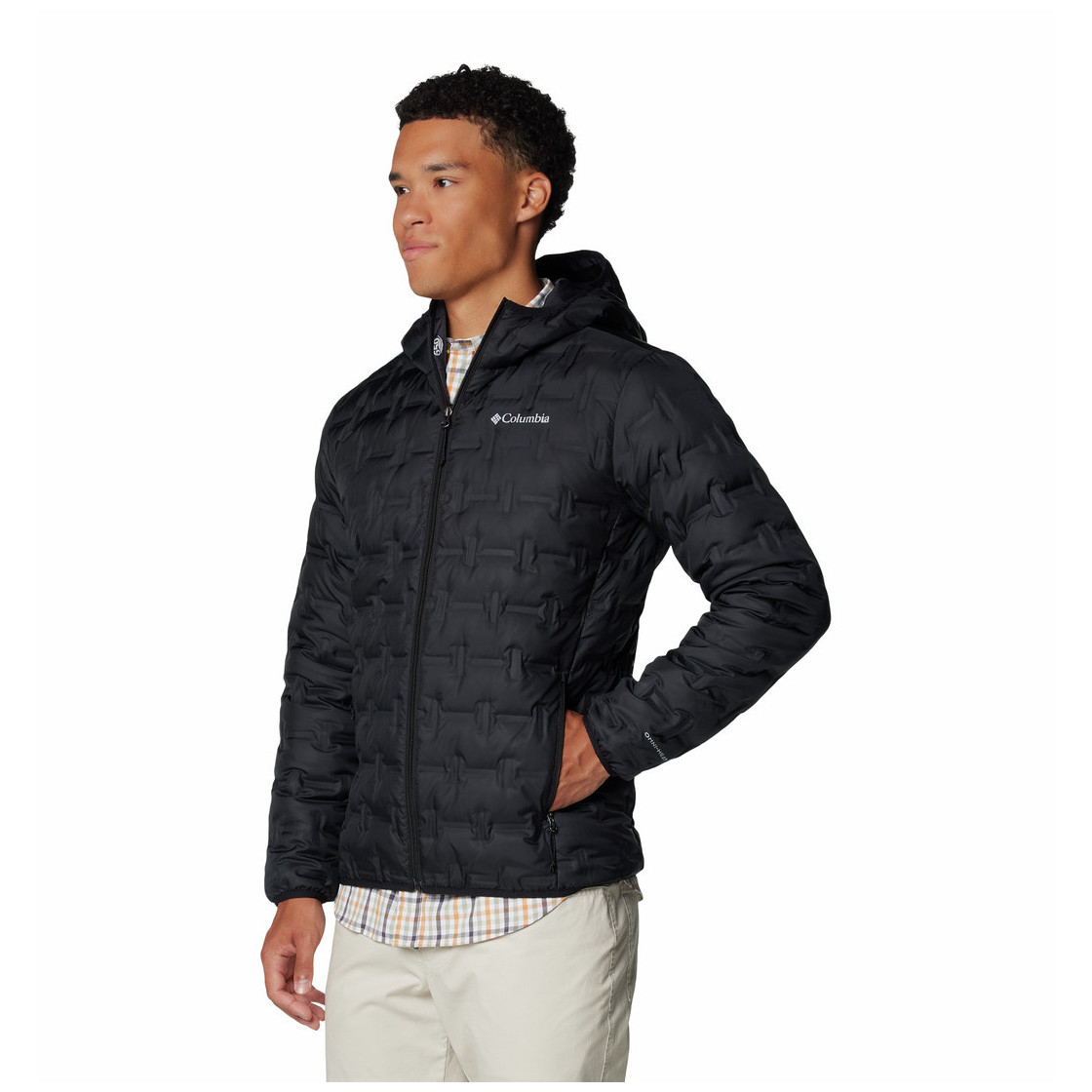 Kurtka męska Columbia Delta Ridge™ II Down Hooded Jacket Rozmiar: XL / Kolor: czarny