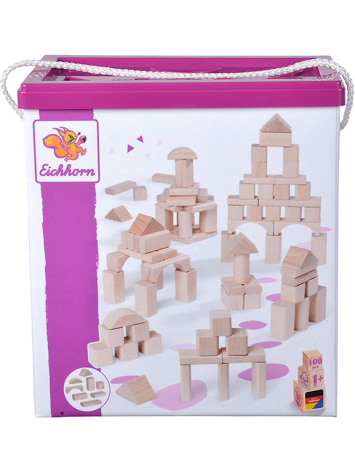 Eichhorn Drewniane klocki - 12 m+