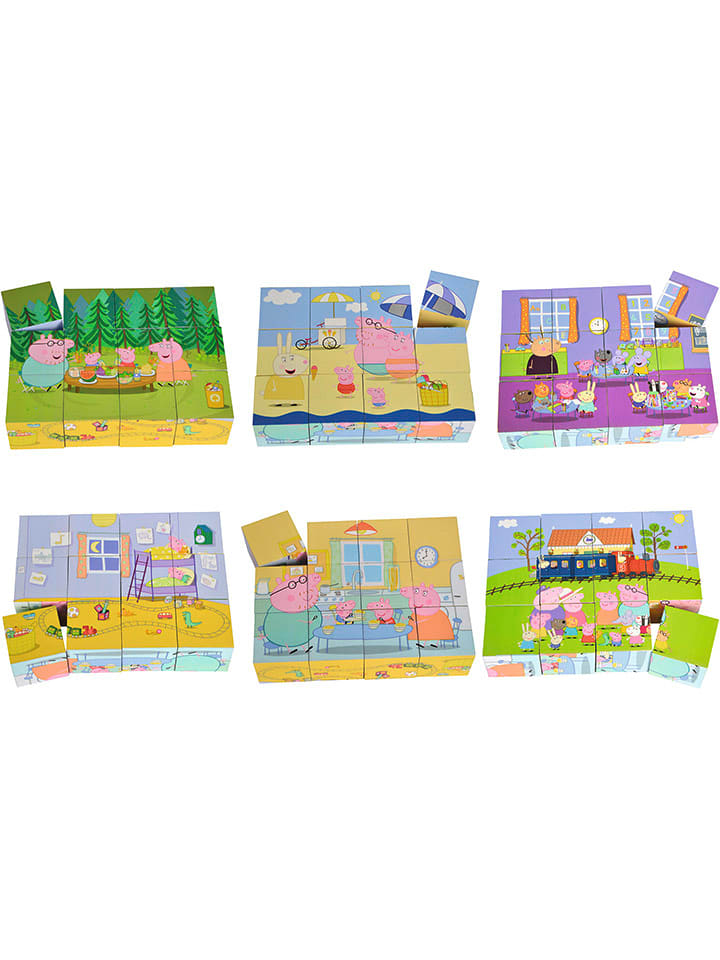 Peppa Pig Klocki-puzzle 