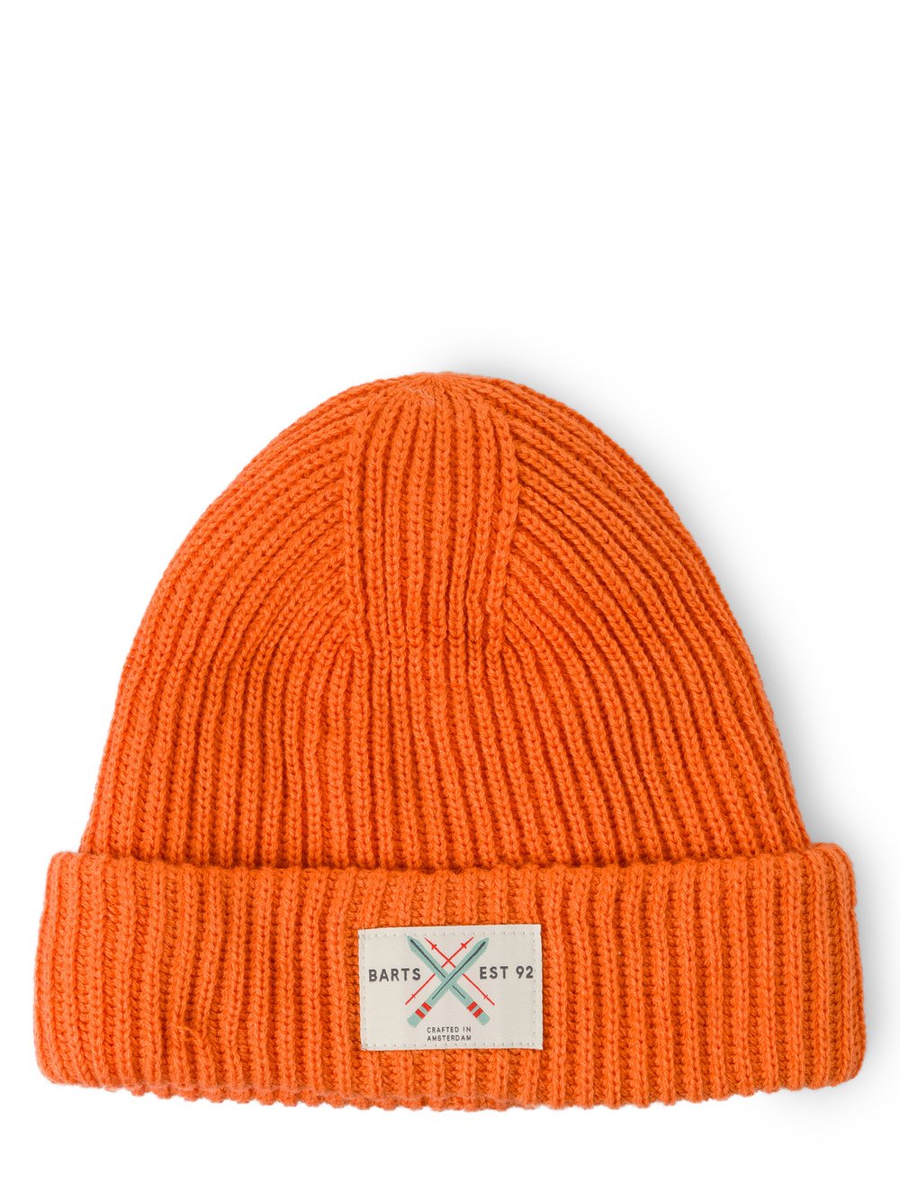 Barts Czapka męska - Luuke Beanie Mężczyźni Sztuczne włókno pomarańczowy jednolity, ONE SIZE