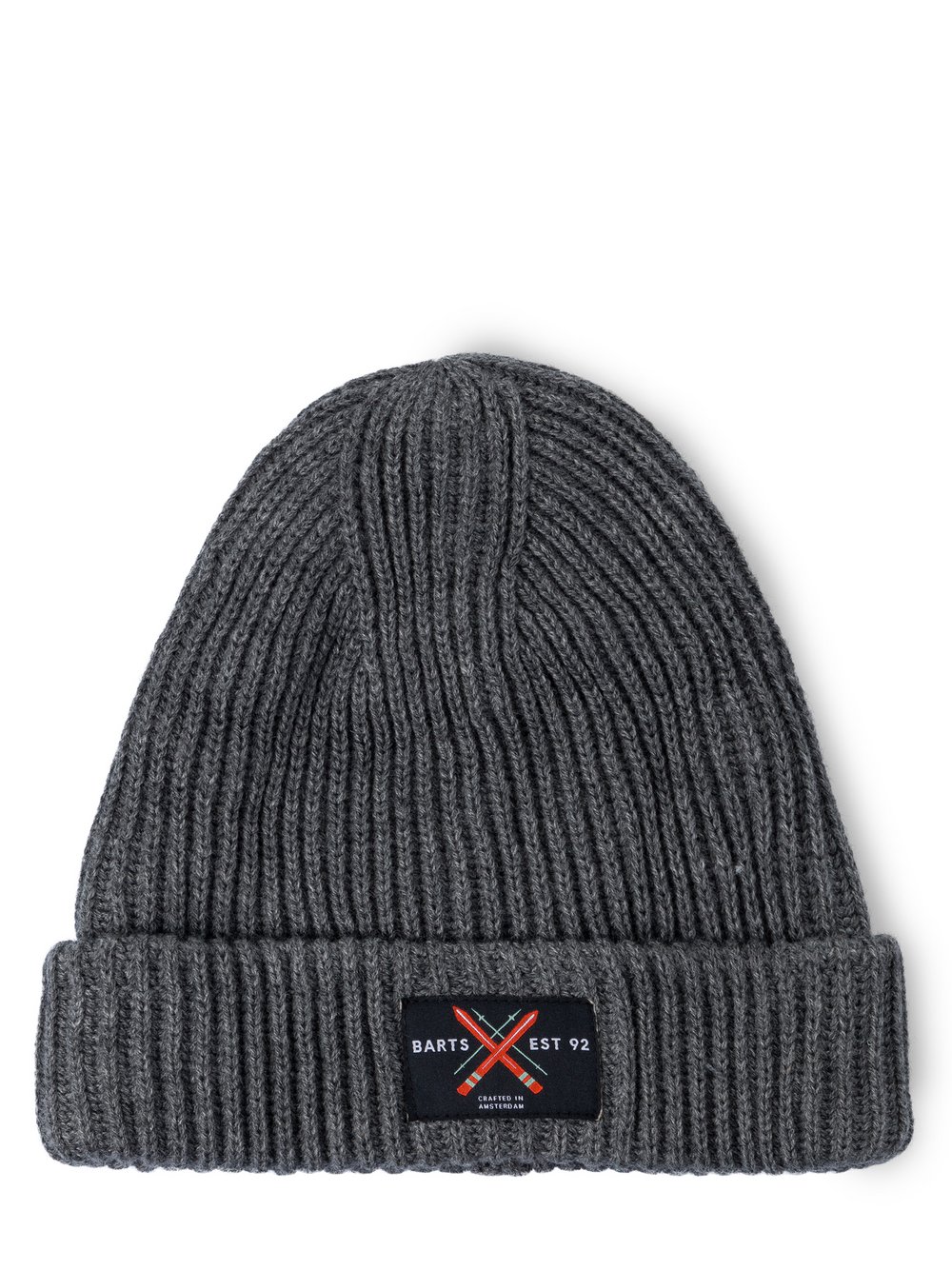 Barts Czapka męska - Luuke Beanie Mężczyźni Sztuczne włókno szary jednolity, ONE SIZE