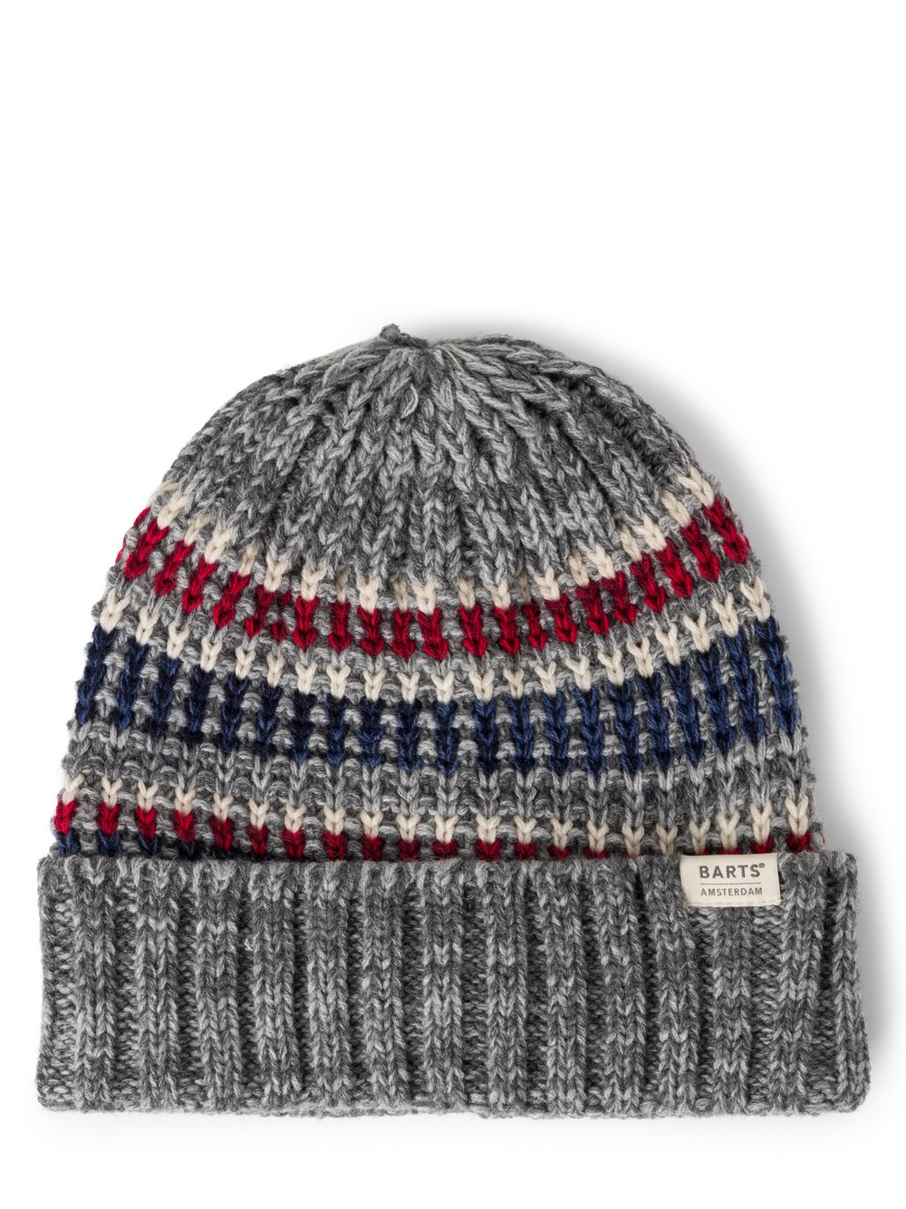 Barts Czapka męska - Travvis Beanie Mężczyźni Sztuczne włókno szary wzorzysty, ONE SIZE
