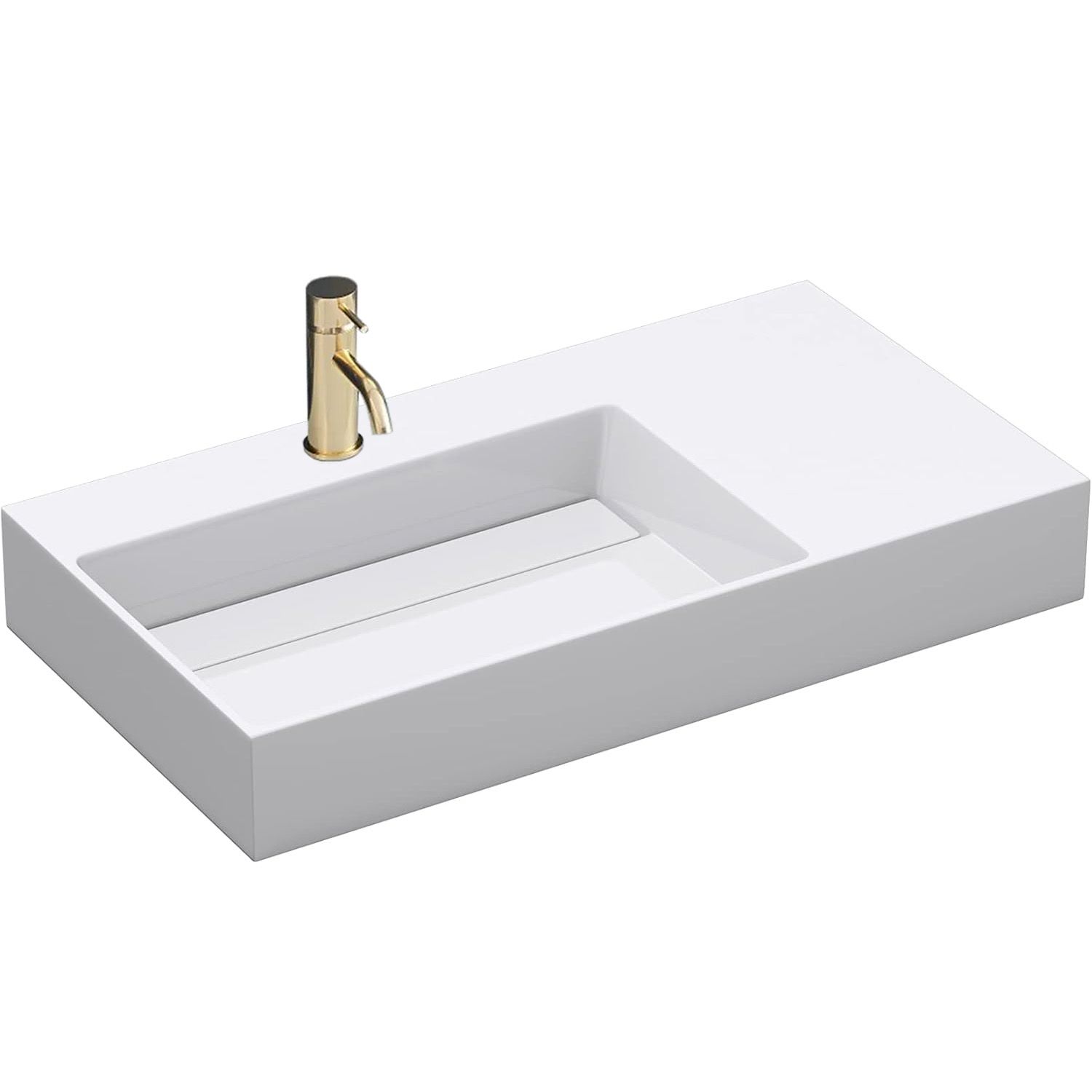 Rea Umywalka konglomeratowa Archi 75 CM biały