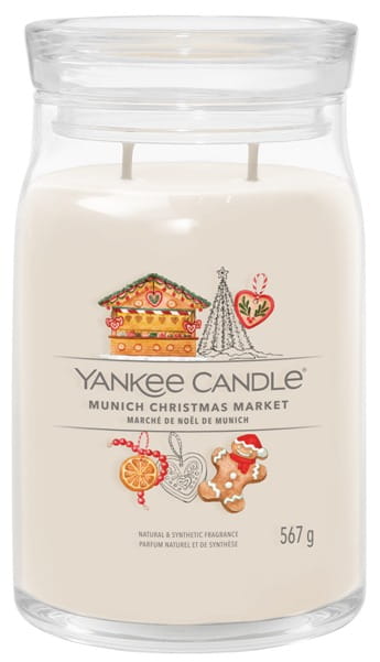 Świeca zapachowa Yankee Candle Signature DUŻA - Passport to the Holidays - Munich Christmas Market