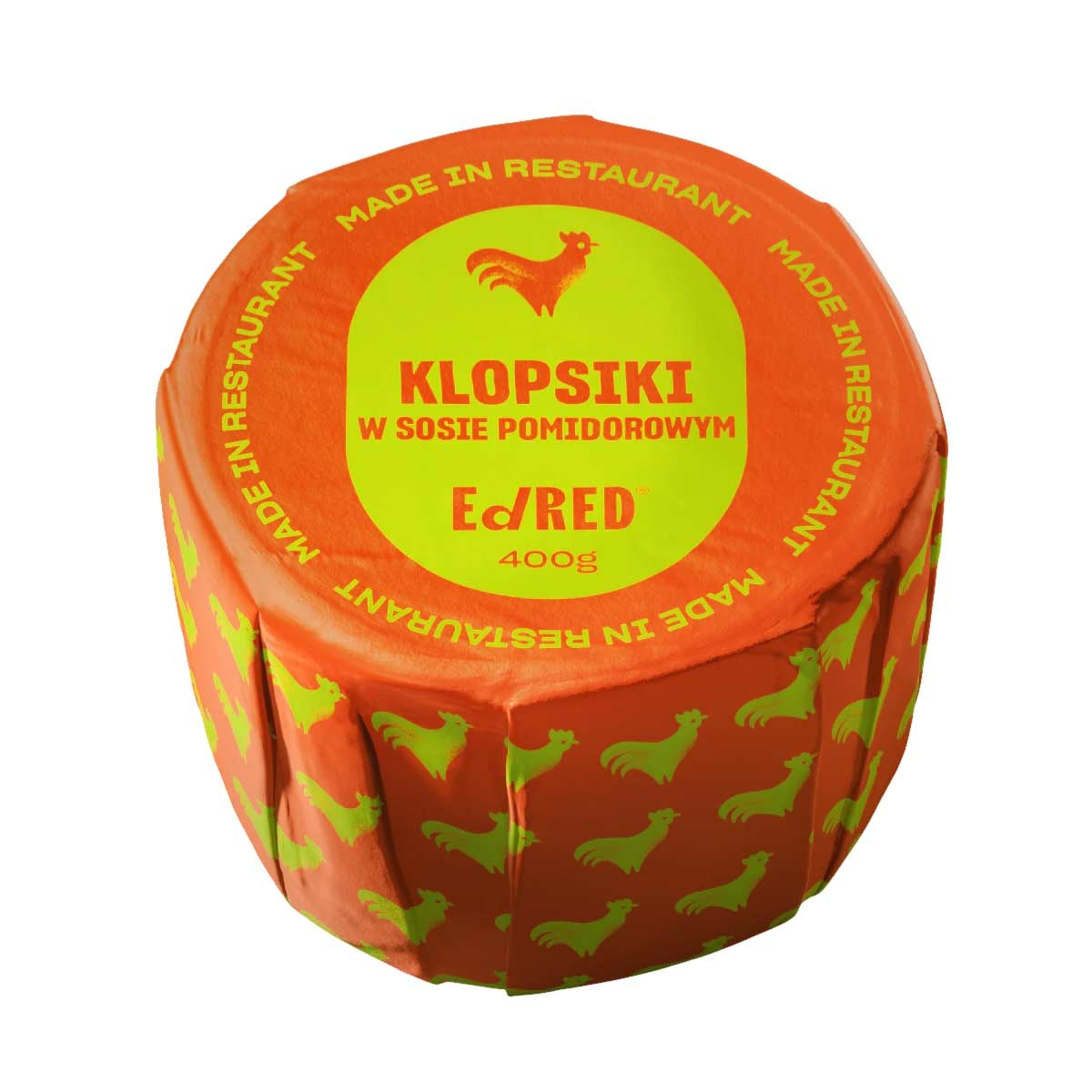 Rzemieślnicza konserwa w puszce Ed RED Casual Klopsiki drobiowe w sosie pomidorowym 400 g - ONE SIZE